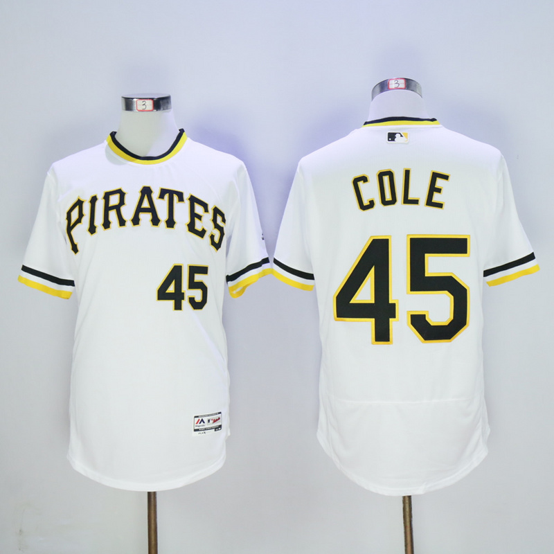 Men Pittsburgh Pirates #45 Cole White Elite MLB Jerseys